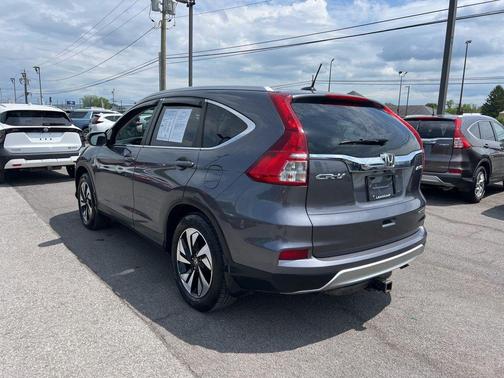 Gray 2016 Honda CR-V Touring