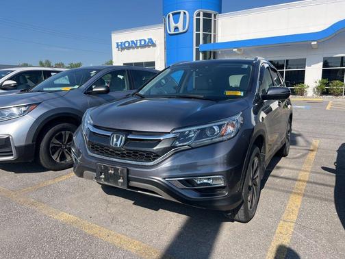 Gray 2016 Honda CR-V Touring