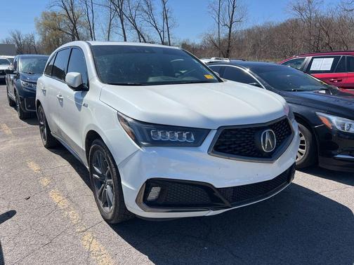 White 2019 Acura MDX 3.5L Technology & A-Spec Pkgs