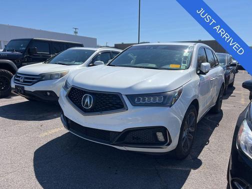 White 2019 Acura MDX 3.5L Technology & A-Spec Pkgs