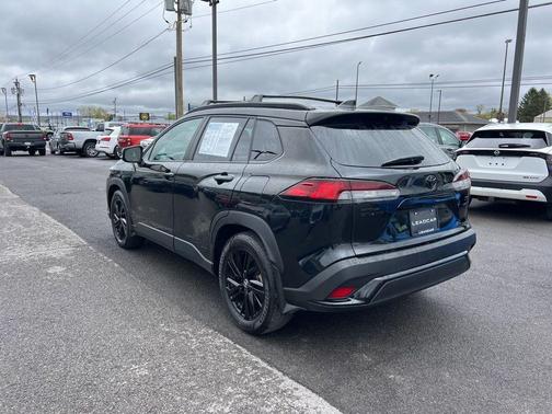 Jet Black 2024 Toyota Corolla Cross Hybrid NIGHTSHADE