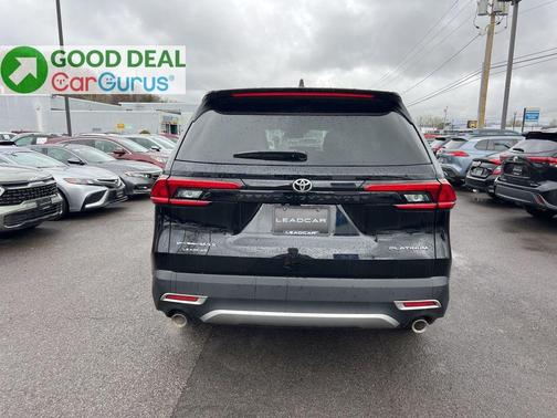 Midnight Black Metallic 2024 Toyota Grand Highlander Hybrid MAX Platinum