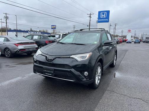 Black 2018 Toyota RAV4 Limited