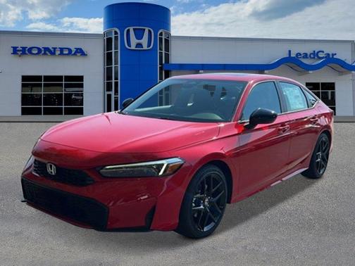 Rallye Red 2026 Honda Civic Hybrid Sport
