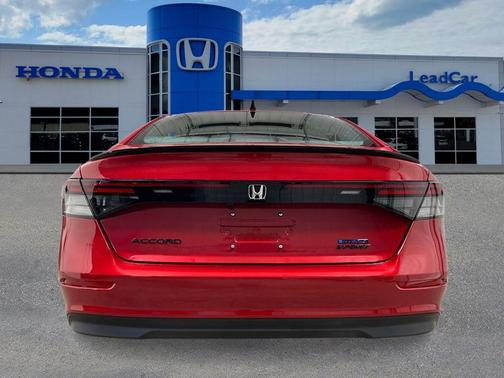Radiant Red Metallic 2026 Honda Accord Hybrid Sport