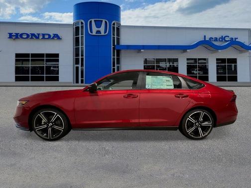 Radiant Red Metallic 2026 Honda Accord Hybrid Sport