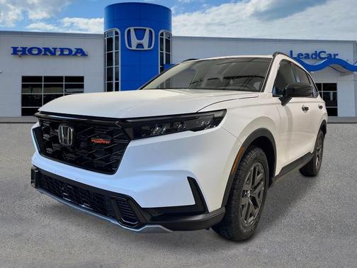 Platinum White Pearl 2026 Honda CR-V Hybrid TrailSport