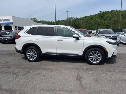 Platinum White Pearl 2025 Honda CR-V EX