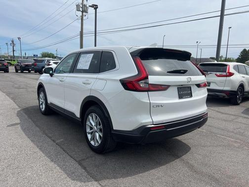 Platinum White Pearl 2025 Honda CR-V EX