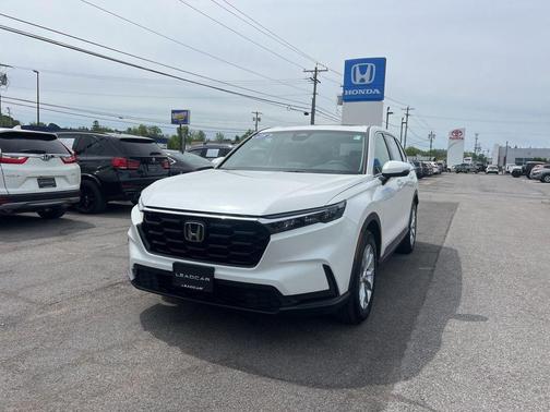 Platinum White Pearl 2025 Honda CR-V EX