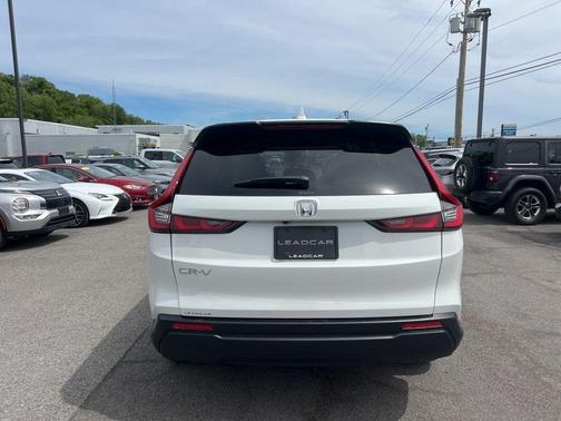 Platinum White Pearl 2025 Honda CR-V EX
