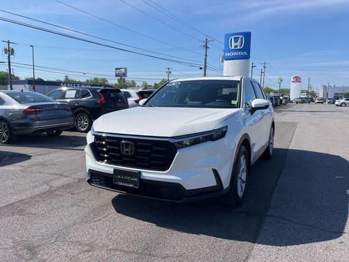 Platinum White Pearl 2024 Honda CR-V EX