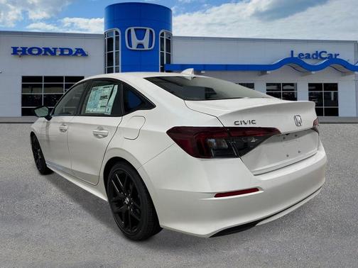 Platinum White Pearl 2026 Honda Civic Sport