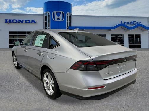 Solar Silver Metallic 2025 Honda Accord LX