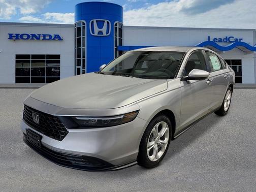 Solar Silver Metallic 2025 Honda Accord LX