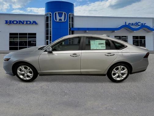 Solar Silver Metallic 2025 Honda Accord LX