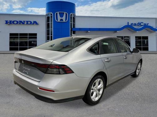 Solar Silver Metallic 2025 Honda Accord LX