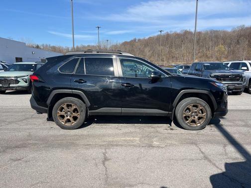 Midnight Black Metallic 2023 Toyota RAV4 Hybrid Woodland Edition