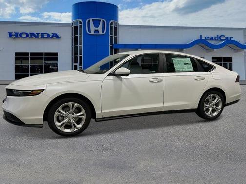 Platinum White Pearl 2025 Honda Accord LX