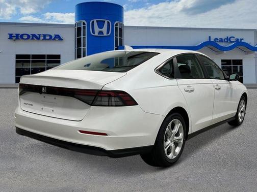 Platinum White Pearl 2025 Honda Accord LX