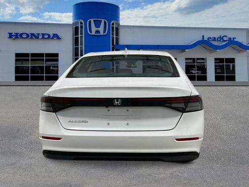 Platinum White Pearl 2025 Honda Accord LX