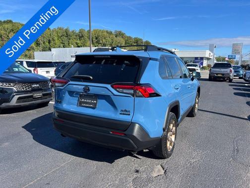 Cavalry Blue / Midnight Black Metallic 2023 Toyota RAV4 Hybrid Woodland Edition