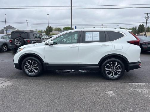 Platinum White Pearl 2022 Honda CR-V EX-L