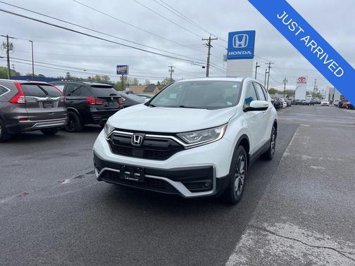 Platinum White Pearl 2022 Honda CR-V EX-L