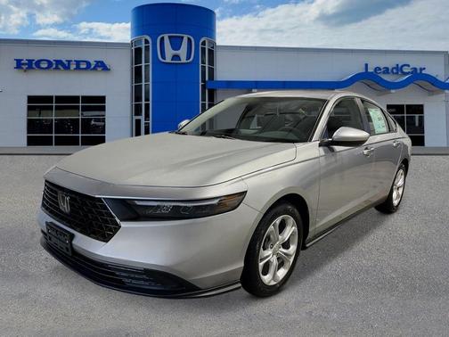 Solar Silver Metallic 2025 Honda Accord LX