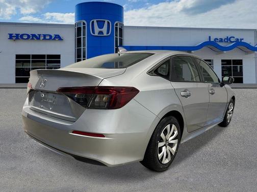 Solar Silver Metallic 2026 Honda Civic LX