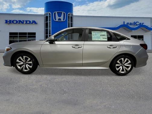 Solar Silver Metallic 2026 Honda Civic LX