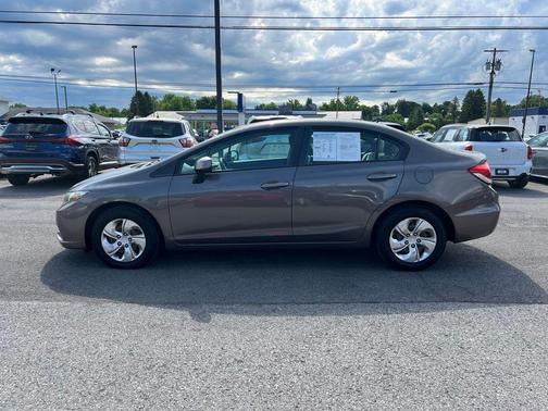 Urban Titanium Metallic 2013 Honda Civic LX