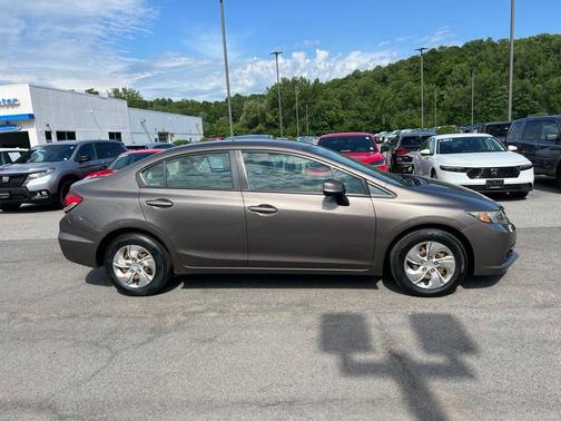 Urban Titanium Metallic 2013 Honda Civic LX