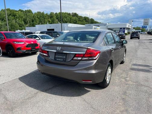 Urban Titanium Metallic 2013 Honda Civic LX