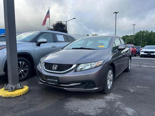 Urban Titanium Metallic 2013 Honda Civic LX