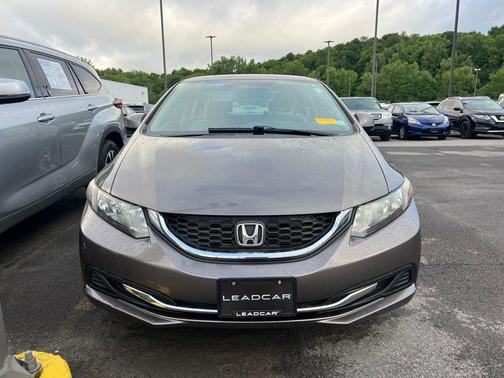 Urban Titanium Metallic 2013 Honda Civic LX