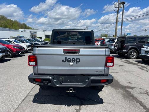 Billet Silver Metallic Clearcoat 2021 Jeep Gladiator Sport