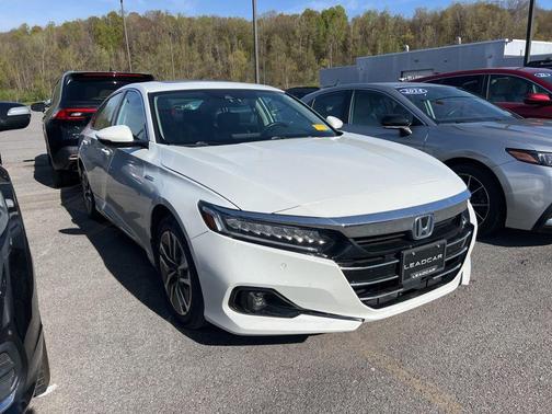 Platinum White Pearl 2022 Honda Accord Hybrid EX-L