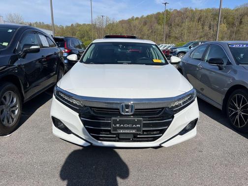 Platinum White Pearl 2022 Honda Accord Hybrid EX-L