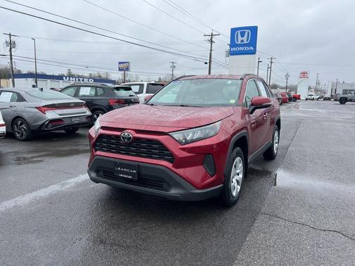 Ruby Flare Pearl 2021 Toyota RAV4 LE