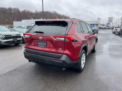 Ruby Flare Pearl 2021 Toyota RAV4 LE