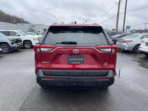 Ruby Flare Pearl 2021 Toyota RAV4 LE