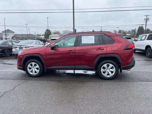 Ruby Flare Pearl 2021 Toyota RAV4 LE