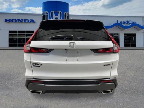 Platinum White Pearl 2026 Honda CR-V Hybrid Sport-L