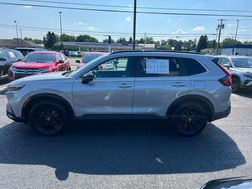 Urban Gray Pearl 2024 Honda CR-V Hybrid Sport-L