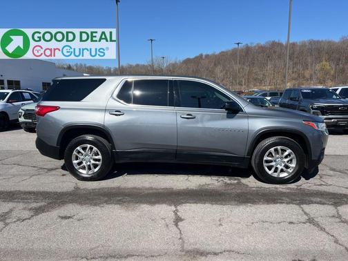 Satin Steel Metallic 2019 Chevrolet Traverse LS