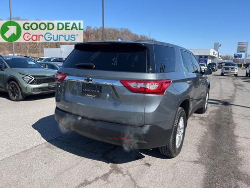 Satin Steel Metallic 2019 Chevrolet Traverse LS