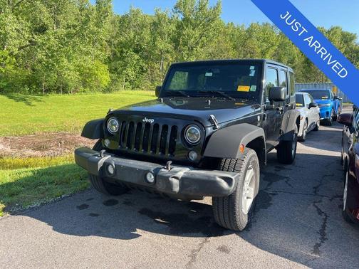 Black Clearcoat 2016 Jeep Wrangler Unlimited Sport