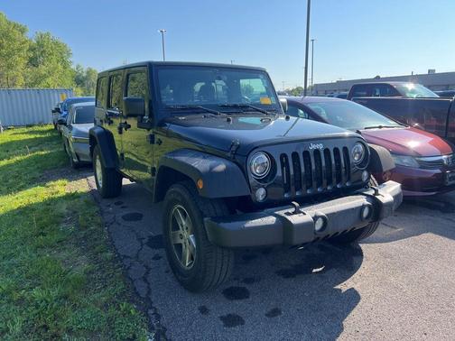 Black Clearcoat 2016 Jeep Wrangler Unlimited Sport