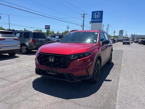 Radiant Red Metallic 2026 Honda CR-V Hybrid Sport